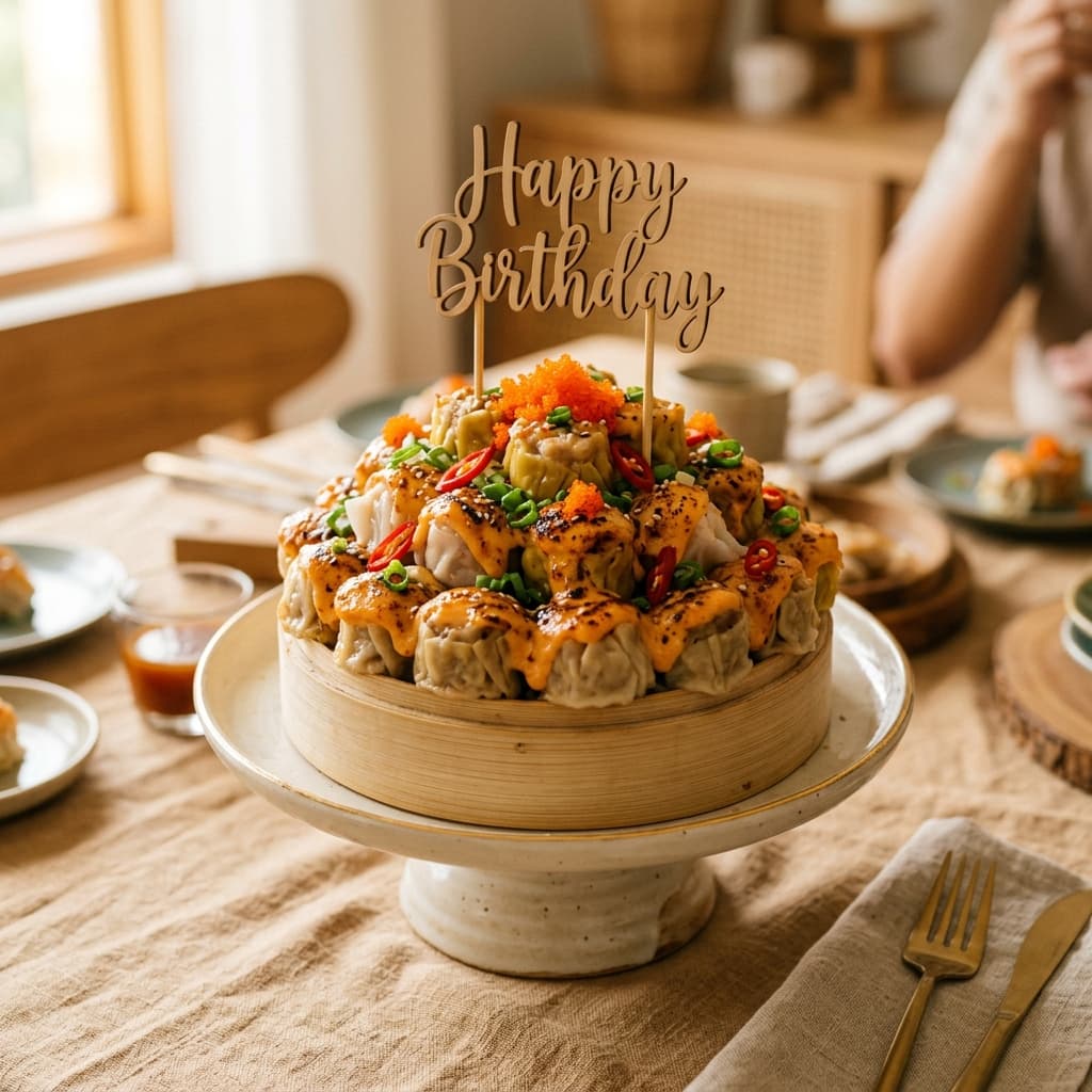 Dimsum cake LalaGi untuk perayaan spesial